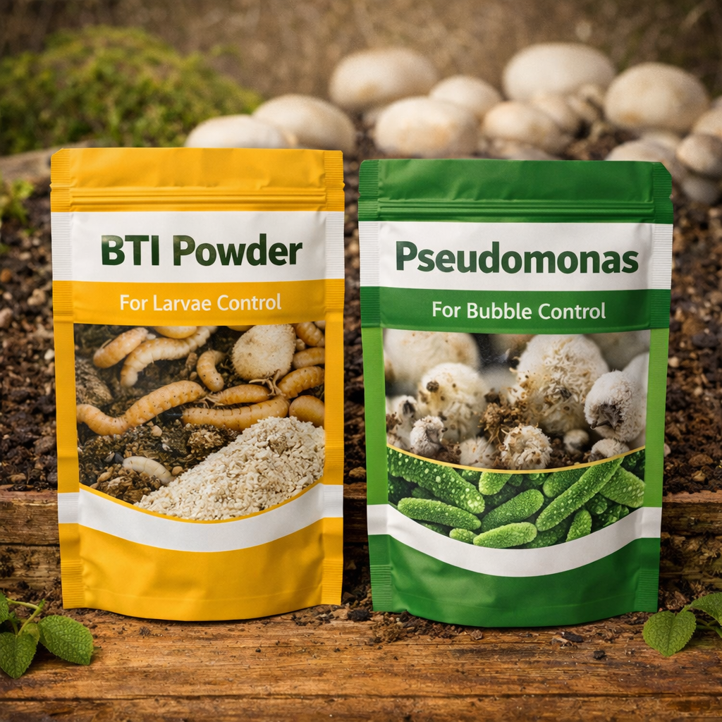 IPM Products for Button Mushroom Farming