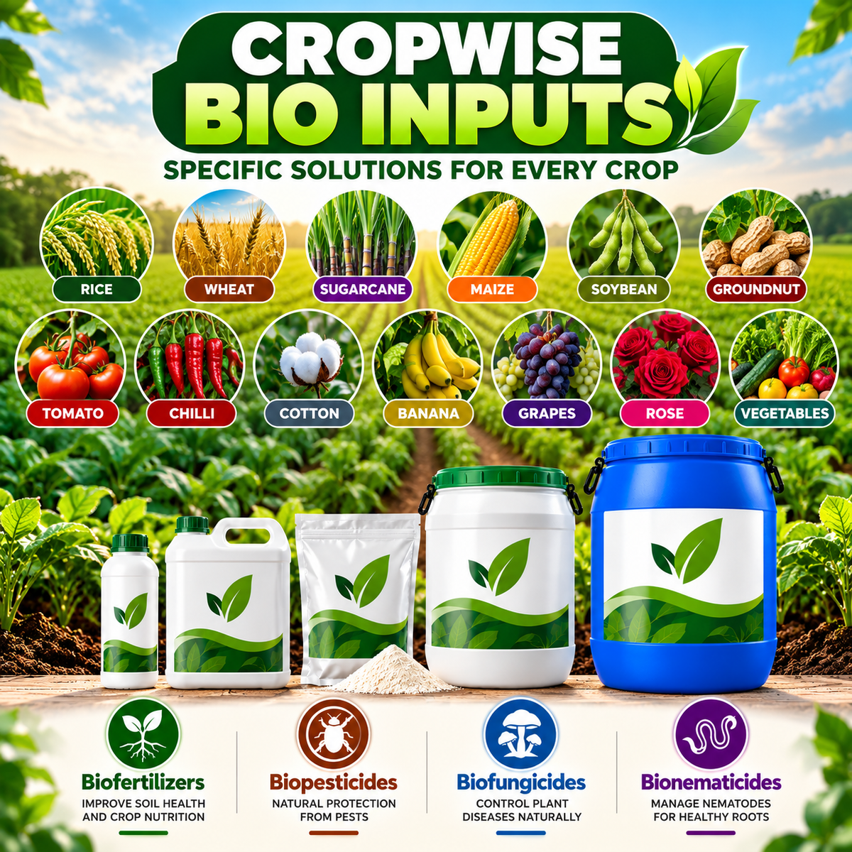 Crop wise Products