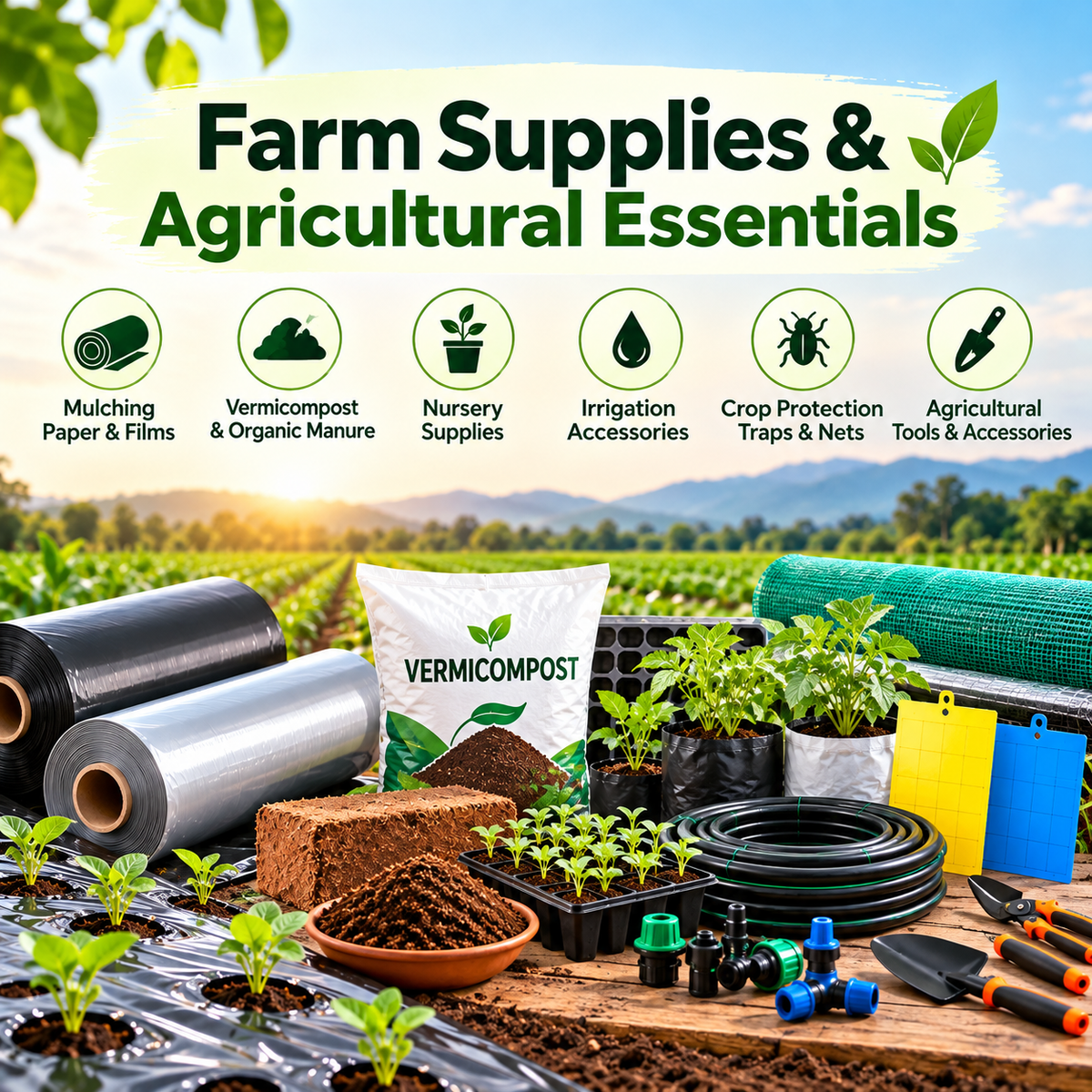 Farm Supplies & Agricultural Essentials