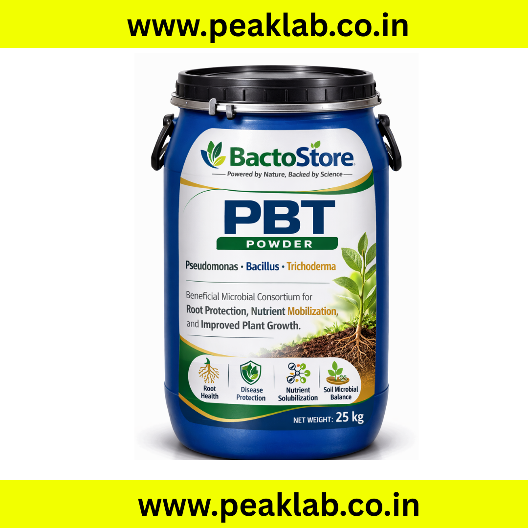PBT 25 Kg Drum (Pseudomonas fl + Bacillus subtilis + Trichoderma)