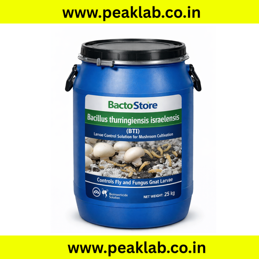 Bti Bruiser for larvae control in Button Mushroom farm