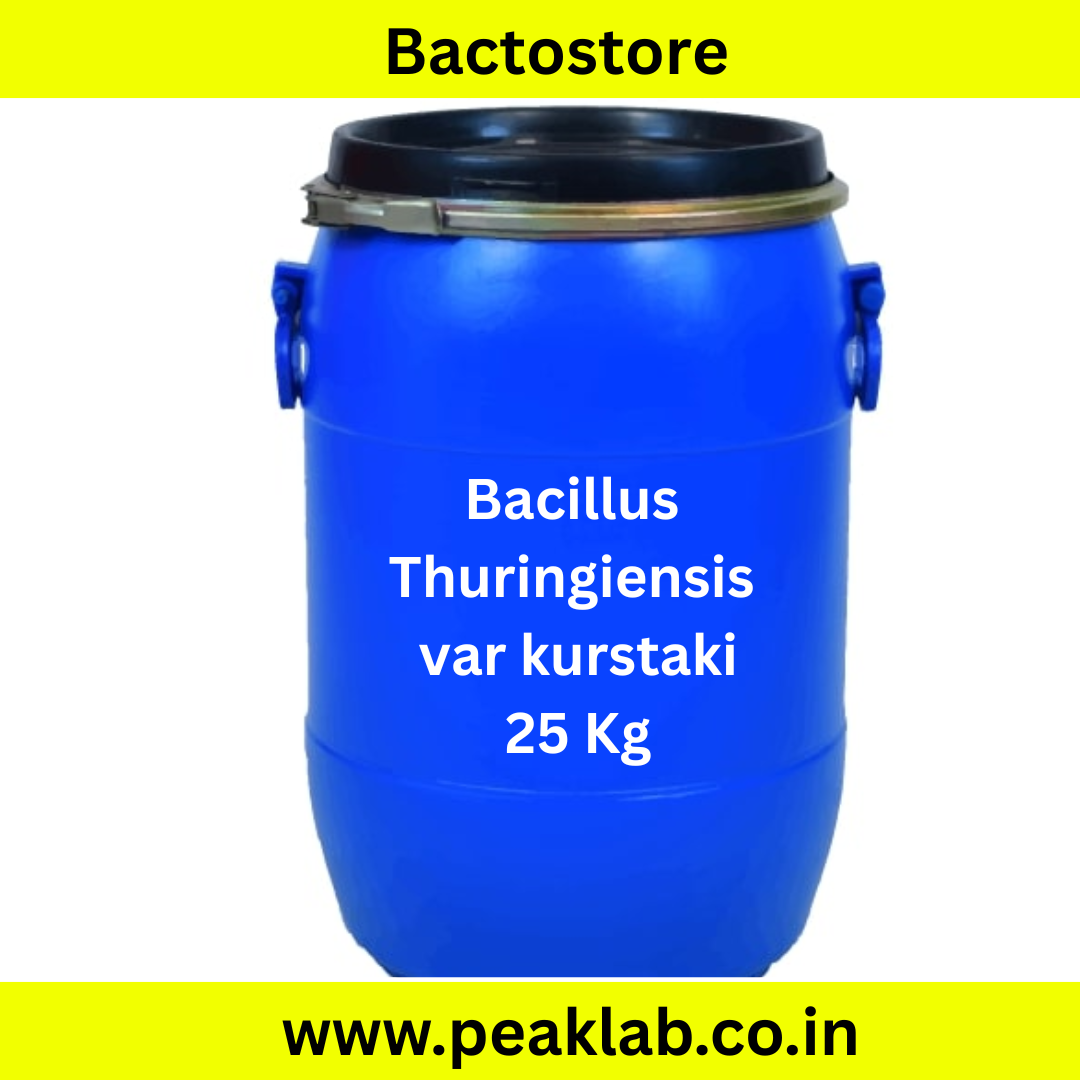 Bacillus Thuringiensis var Kurstaki powder 25 Kg Drum