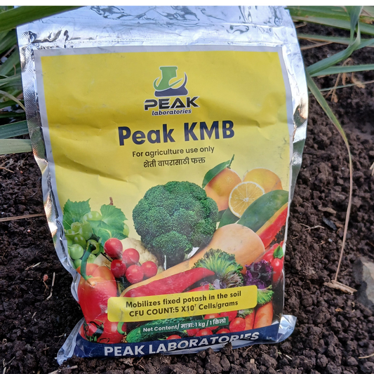 PEAK KMB: Potassium Mobilizing Bacteria 1 Kg Packet (Talc)