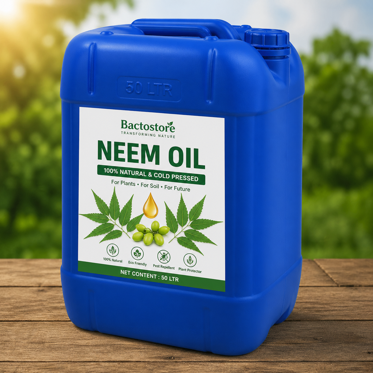 Neem Oil 5000 PPM (Water Soluble) – Powerful Natural Protection for Crops