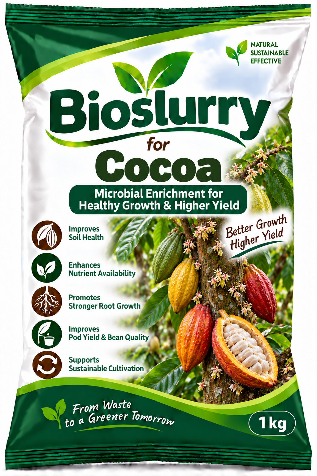 Bioslurry for Cocoa