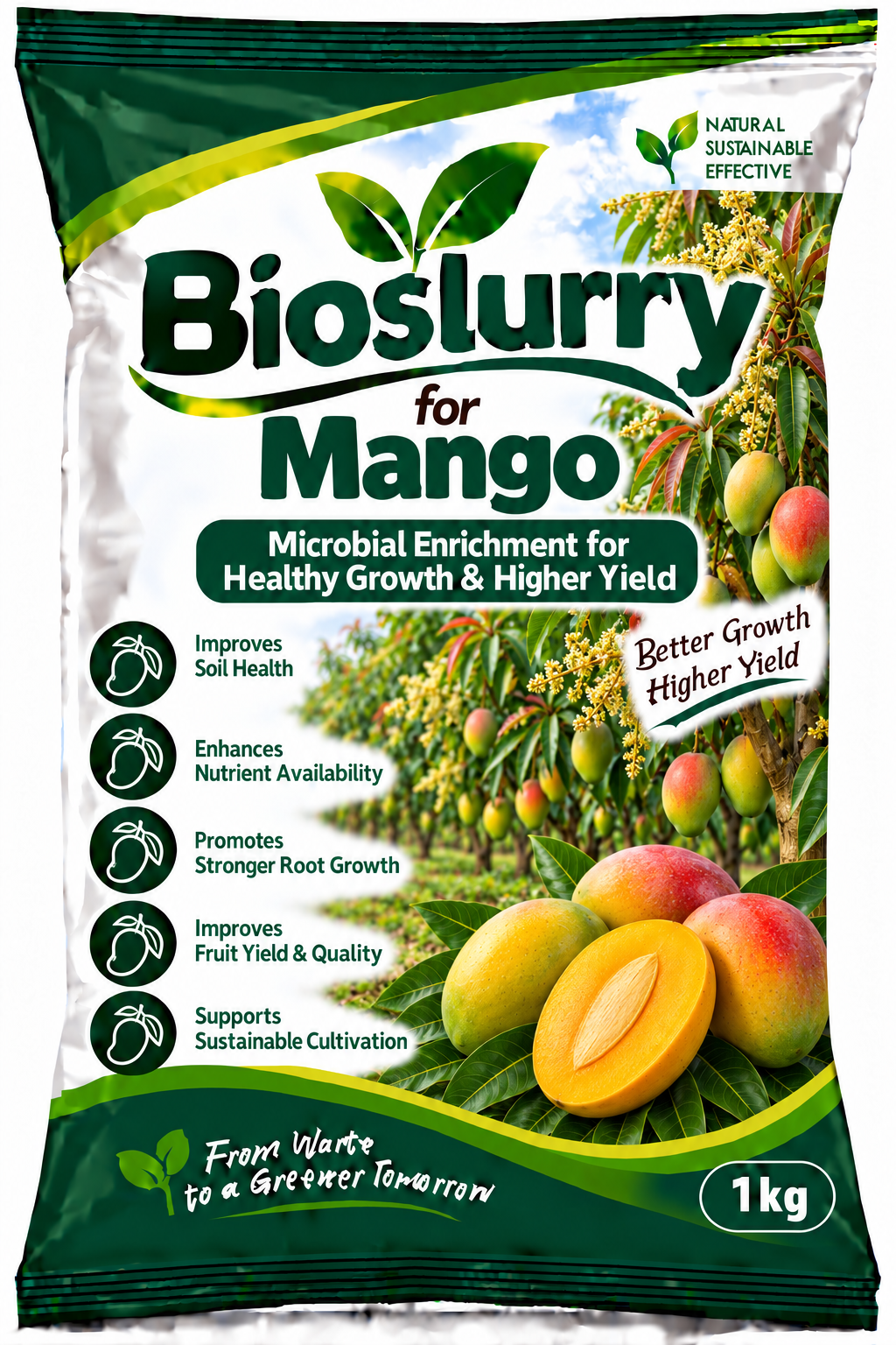 Bioslurry for Mango
