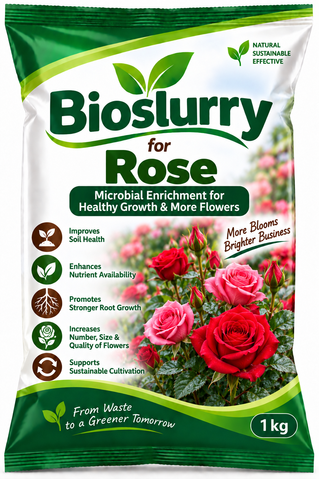 Bioslurry for Rose