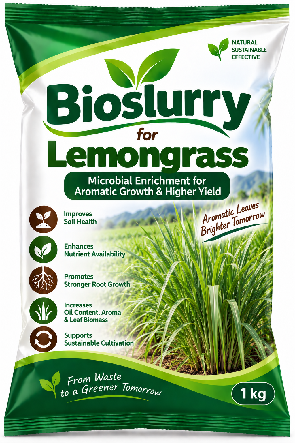 Bioslurry for Lemongrass