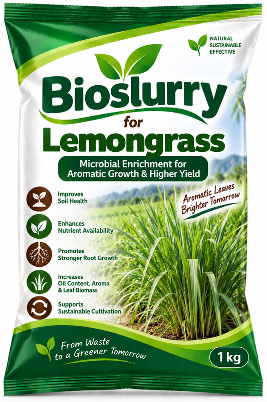 Bioslurry for Lemongrass