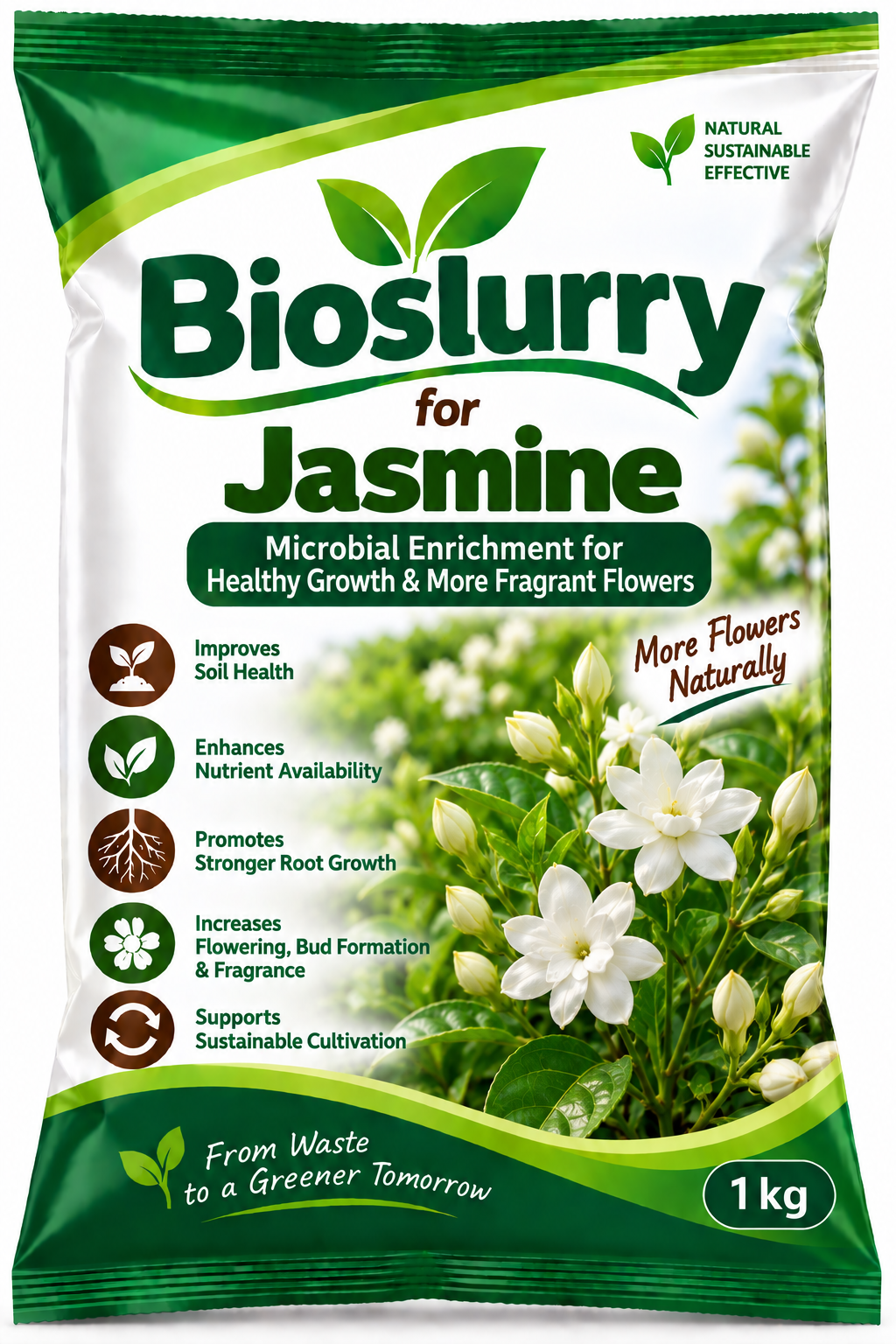 Bioslurry for Jasmine
