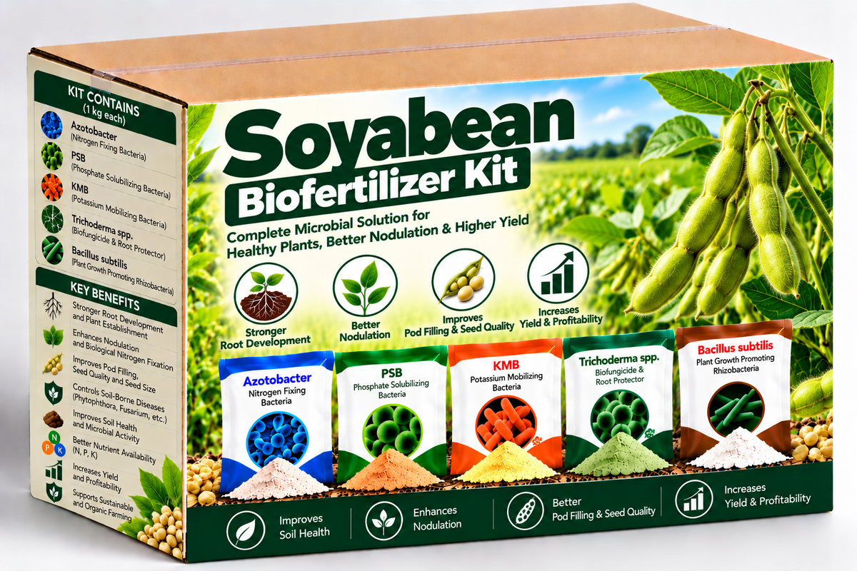 Soyabean Biofertilizer Kit