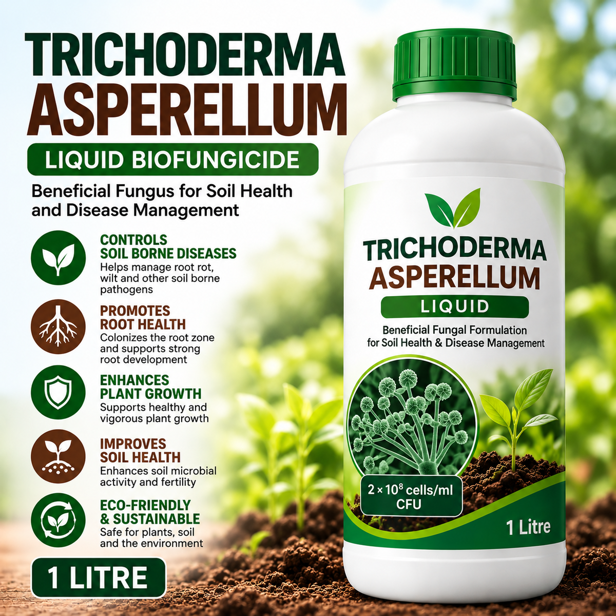 Trichoderma Asperllum 1ltr bottle