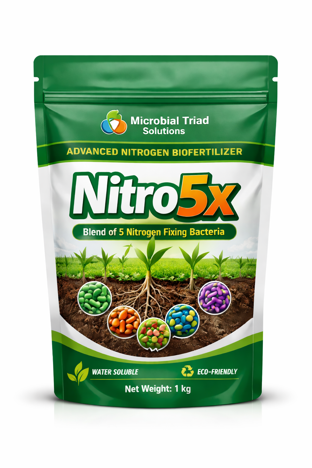 Nitro5x- Blend of five nitrogen-fixing bacteria