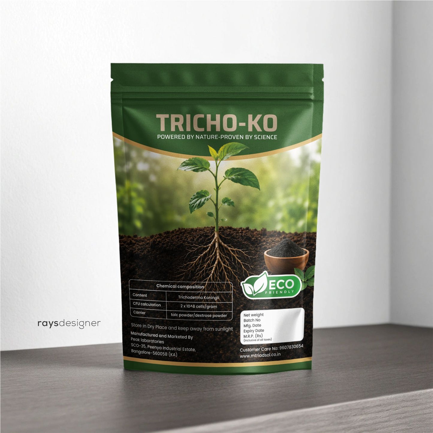 Trichoderma Koningii Wettable powder 1 kg pack